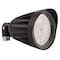 Westgate 3rd Generation 3CCT Flood Head with Photocell, 13W, 3000K/5000K, 1820LM, 120-277V FLD3-13W-MCT-D-KN - alternate 1